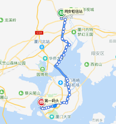 廈門(mén)brt路線廈門(mén)brt快2路線