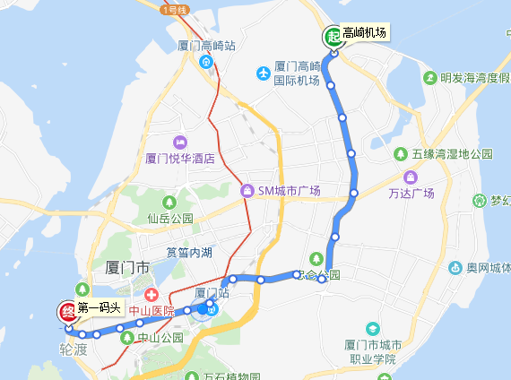 廈門(mén)brt路線廈門(mén)brt快8路線