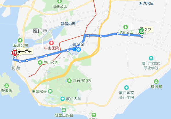 廈門(mén)brt路線廈門(mén)brt快7路線